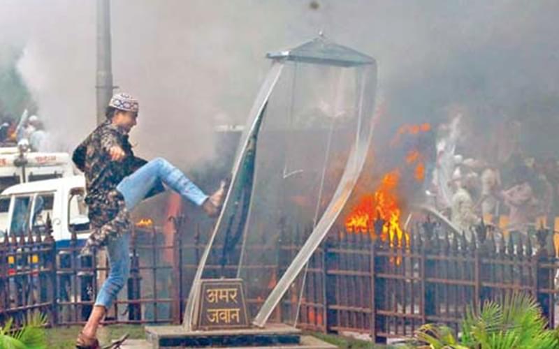 Was that a Peaceful Protest ??